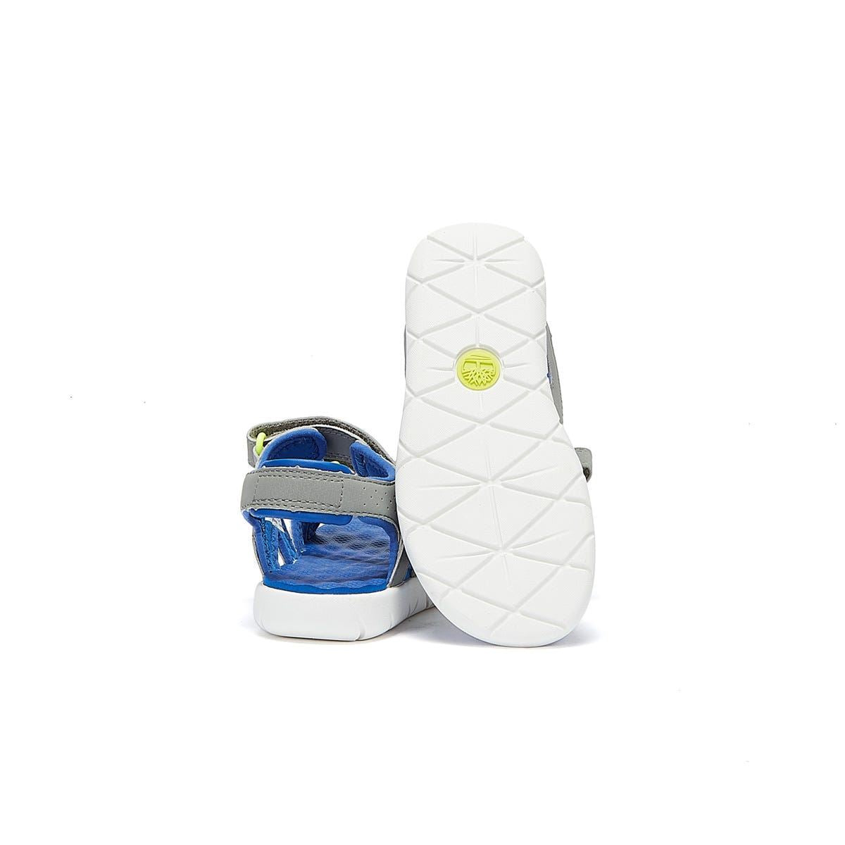 Timberland Perkins Row 2-Strap Toddlers Grey Sandals