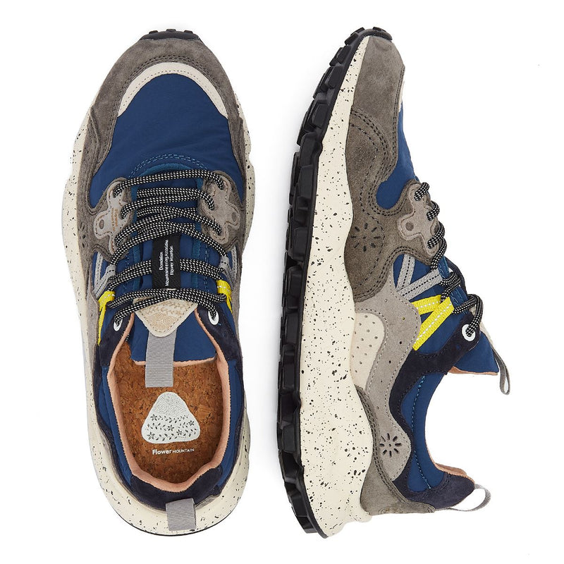 Flower Mountain Yamano Suede Men's Grey Sneakers