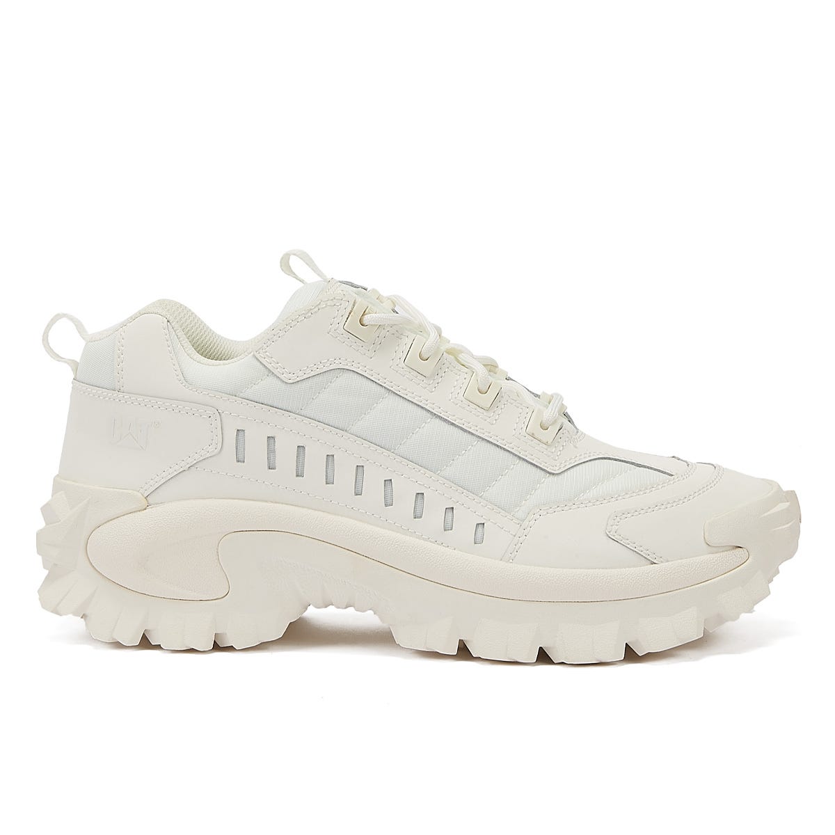 Cat Intruder White Sneakers