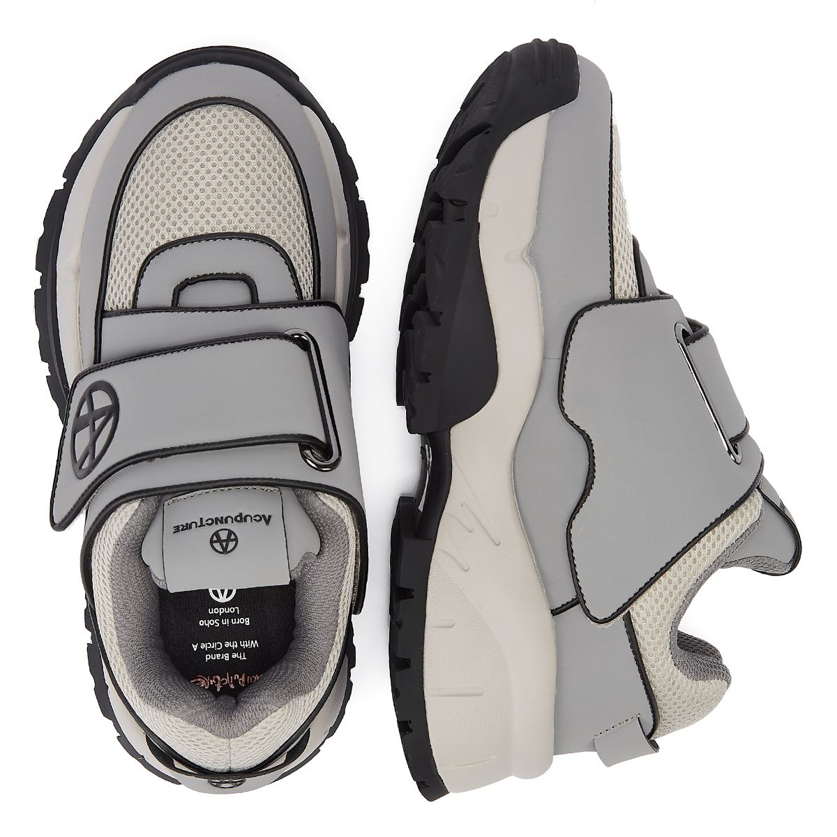 Acupuncture Beefer Grey Sneakers