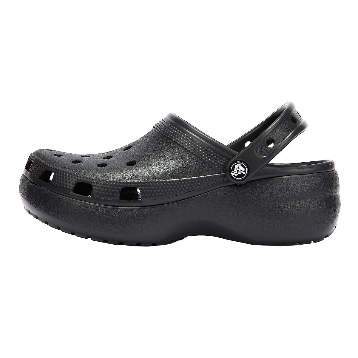 Crocs Classic Platform Womens Black Clogs