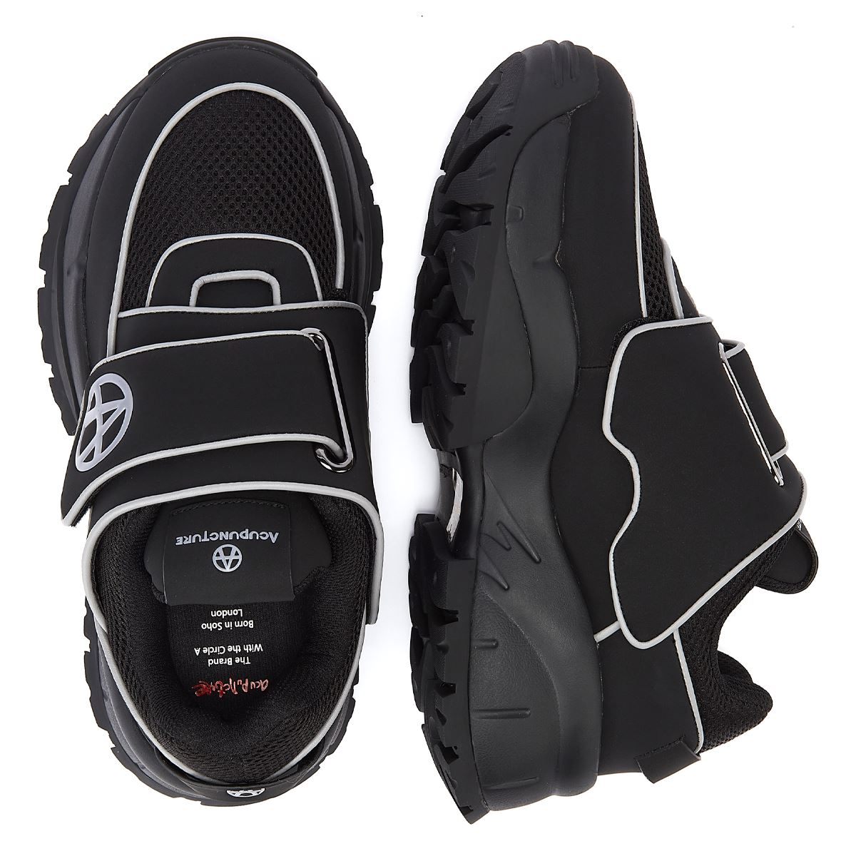 Acupuncture Beefer Black Sneakers