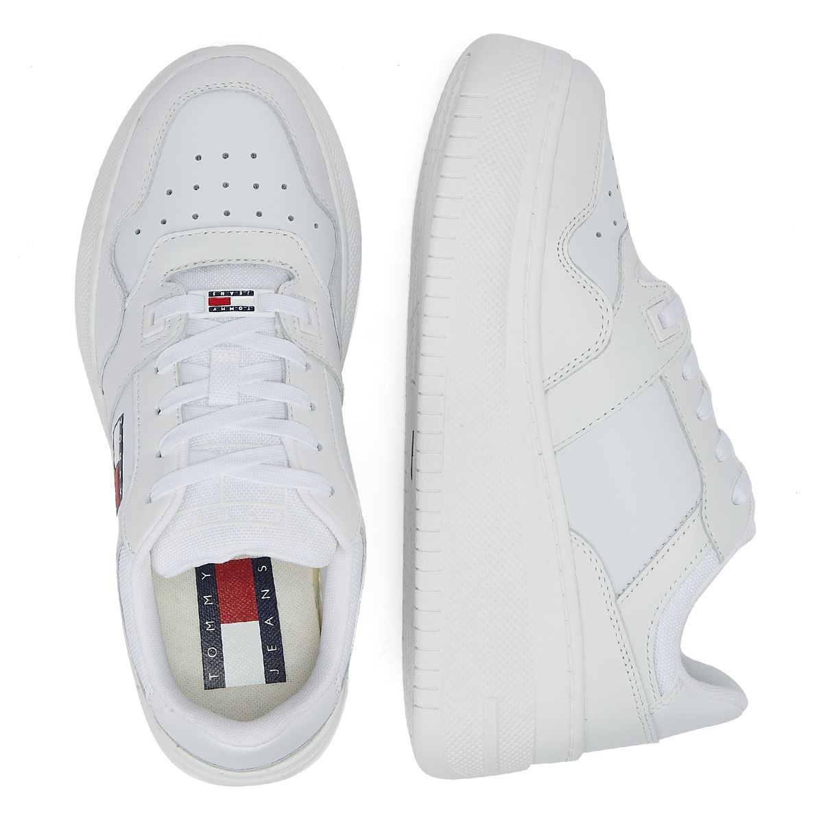Tommy Hilfiger Tommy Jeans Basketball Platform Women's White Sneakers