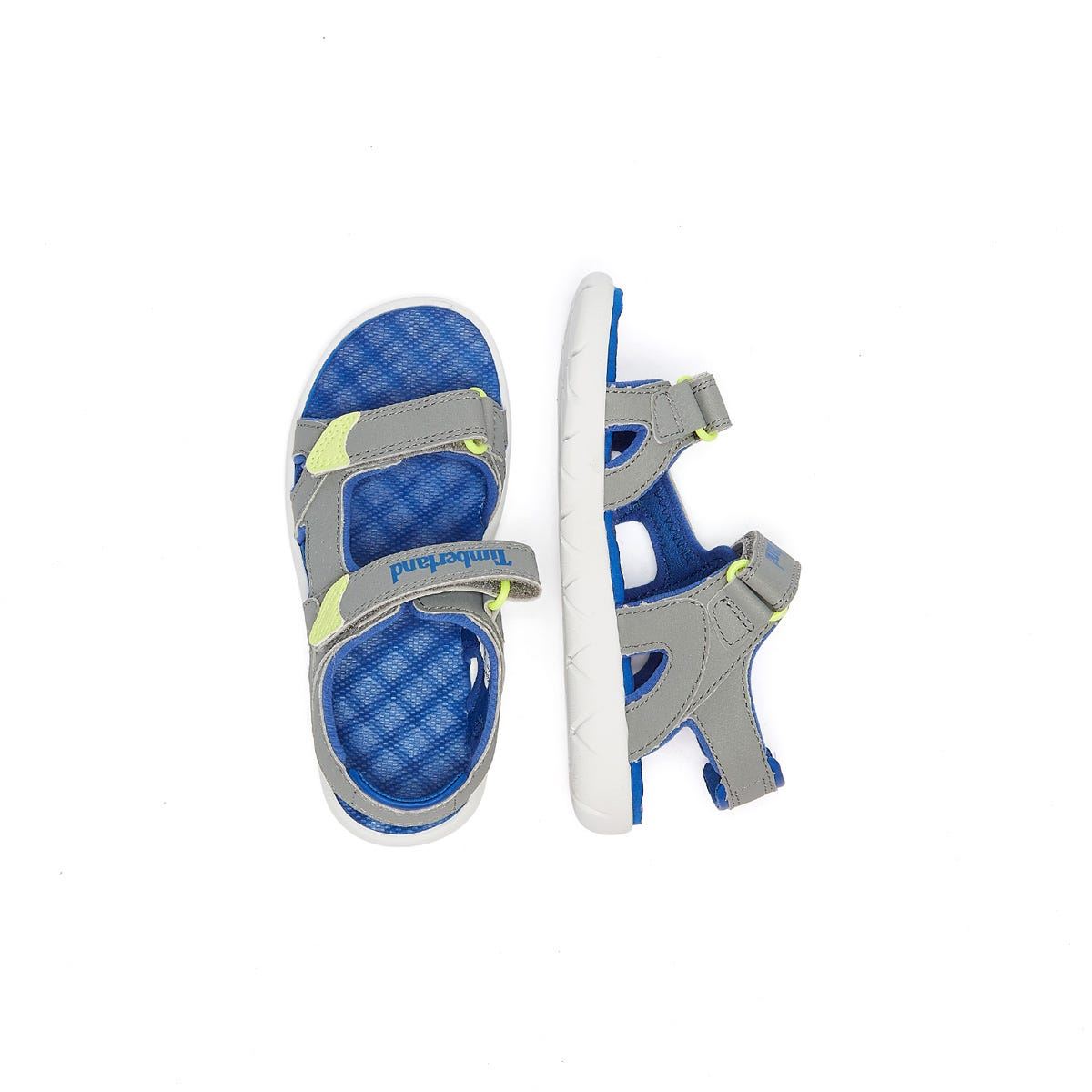 Timberland Perkins Row 2-Strap Toddlers Grey Sandals