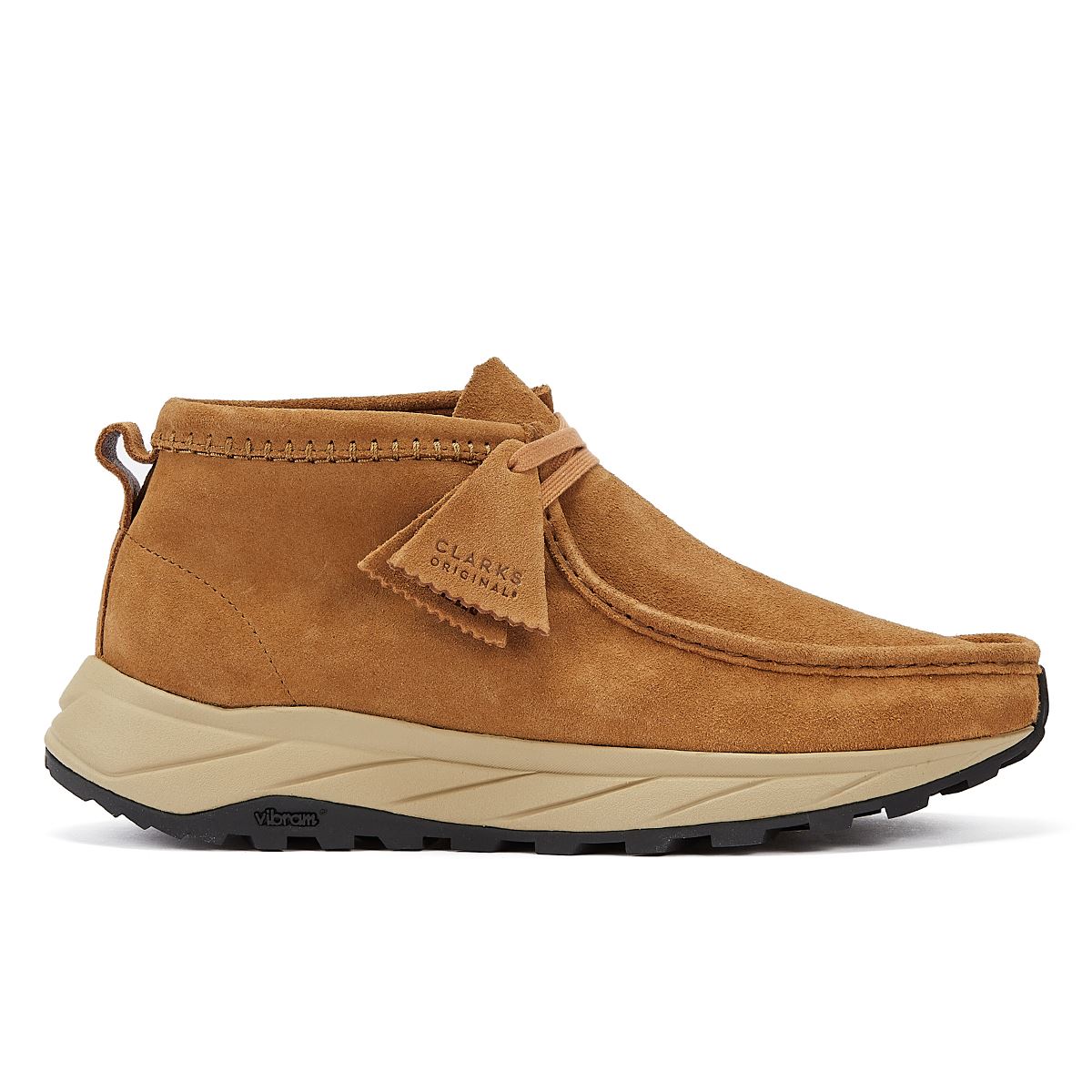 Clarks Originals Wallabee Eden Suede Men's Brown Lace-Up Shoes
