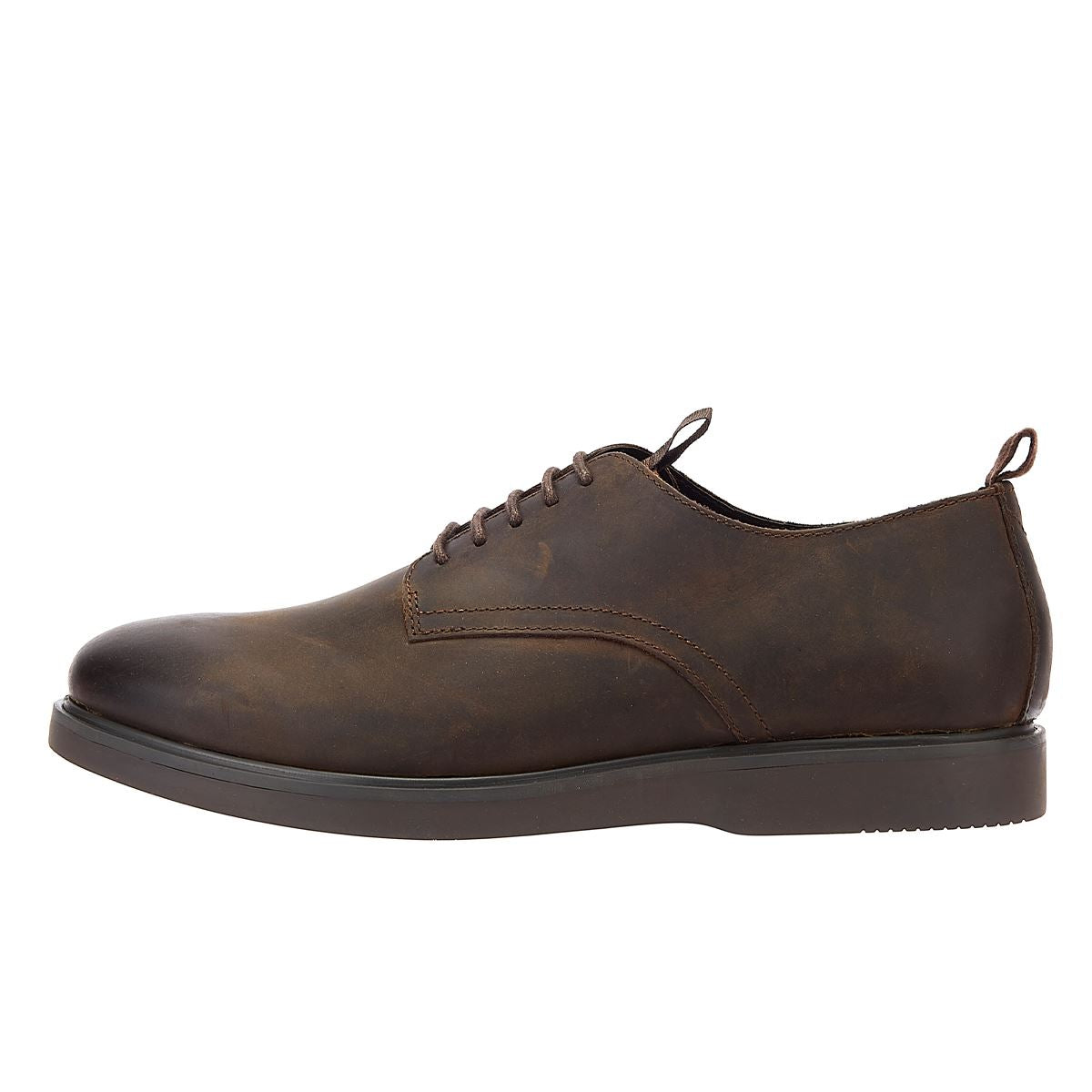 Hudson Barnstable Crazy Leather Men's Brown Lace-Up Shoes