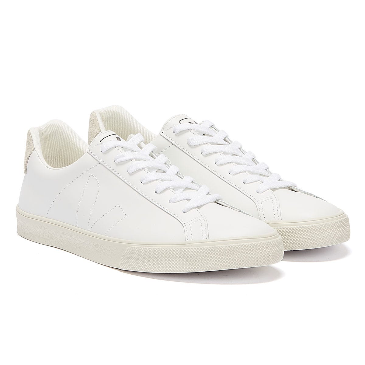 Veja Esplar Leather Mens White Sneakers