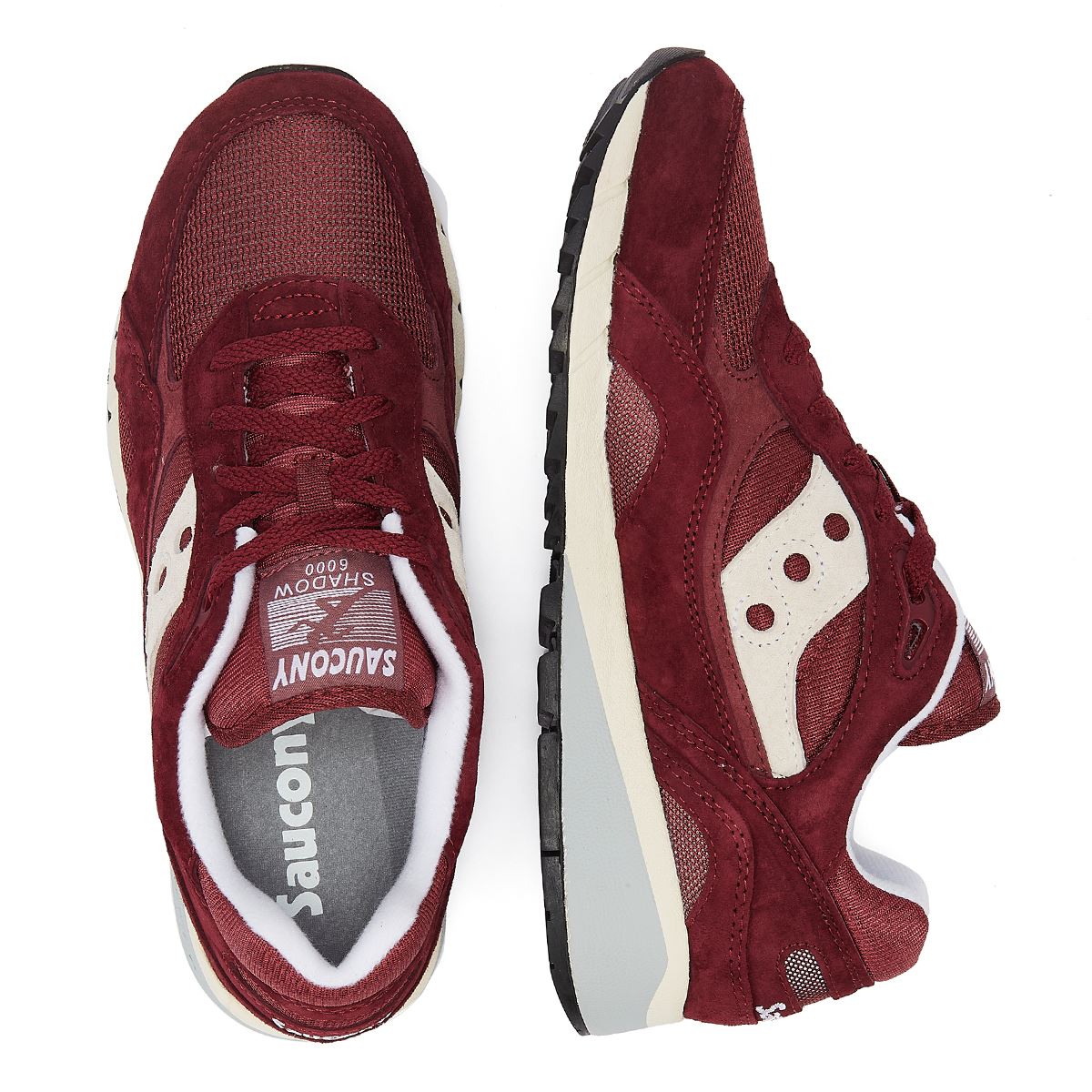 Saucony Shadow 6000 Red Sneakers