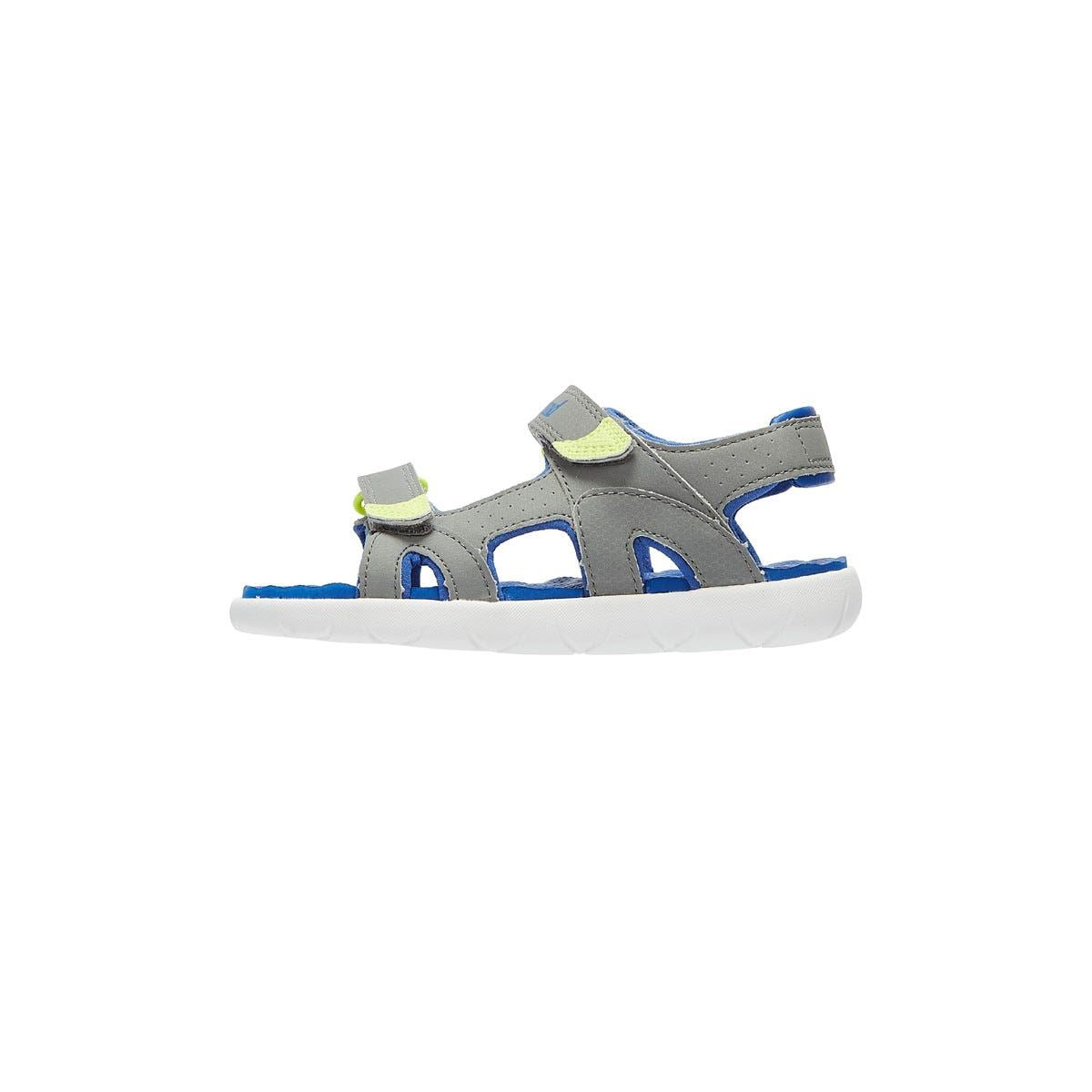 Timberland Perkins Row 2-Strap Toddlers Grey Sandals