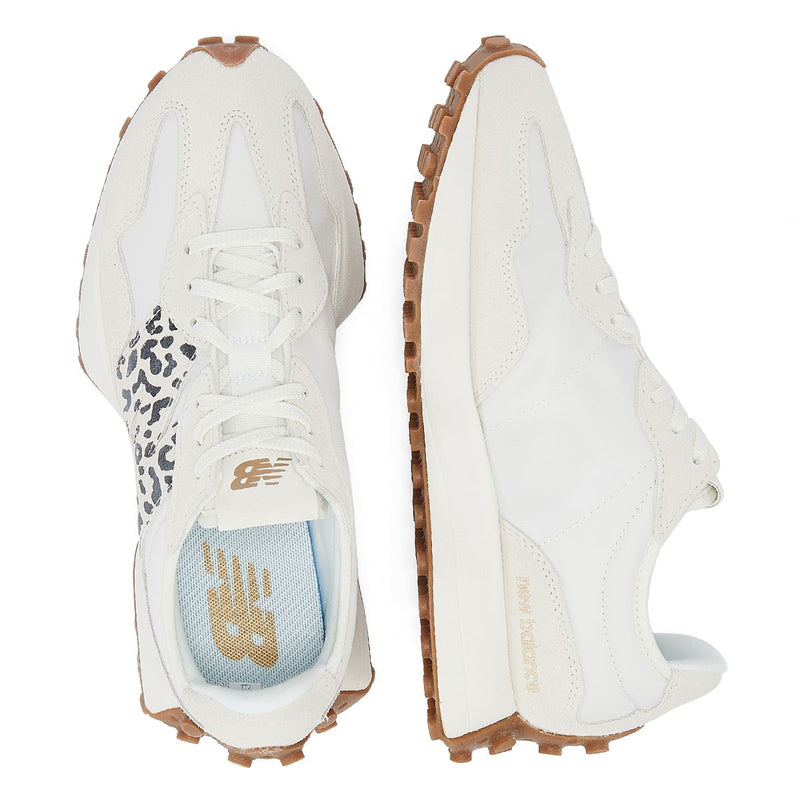 New Balance 327 Animal Print Sea Salt Women's White Sneakers