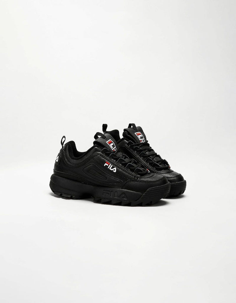 Fila Disruptor II Premium Black / White / Fila Red Sneakers