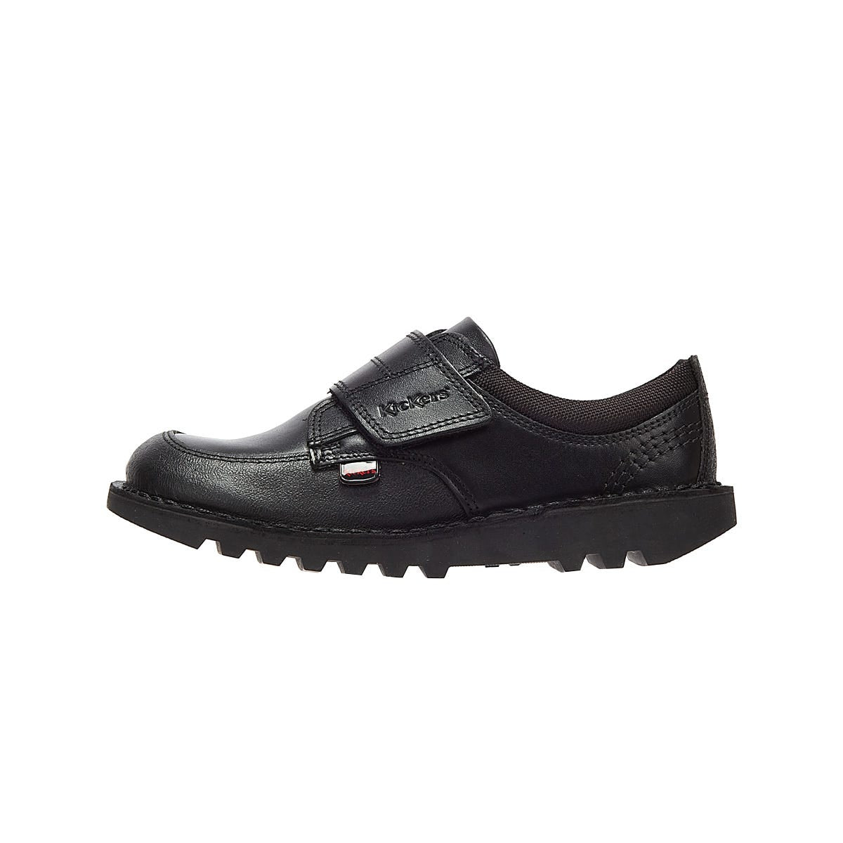 Kickers Kick Lo Scuff Junior Black Sneakers