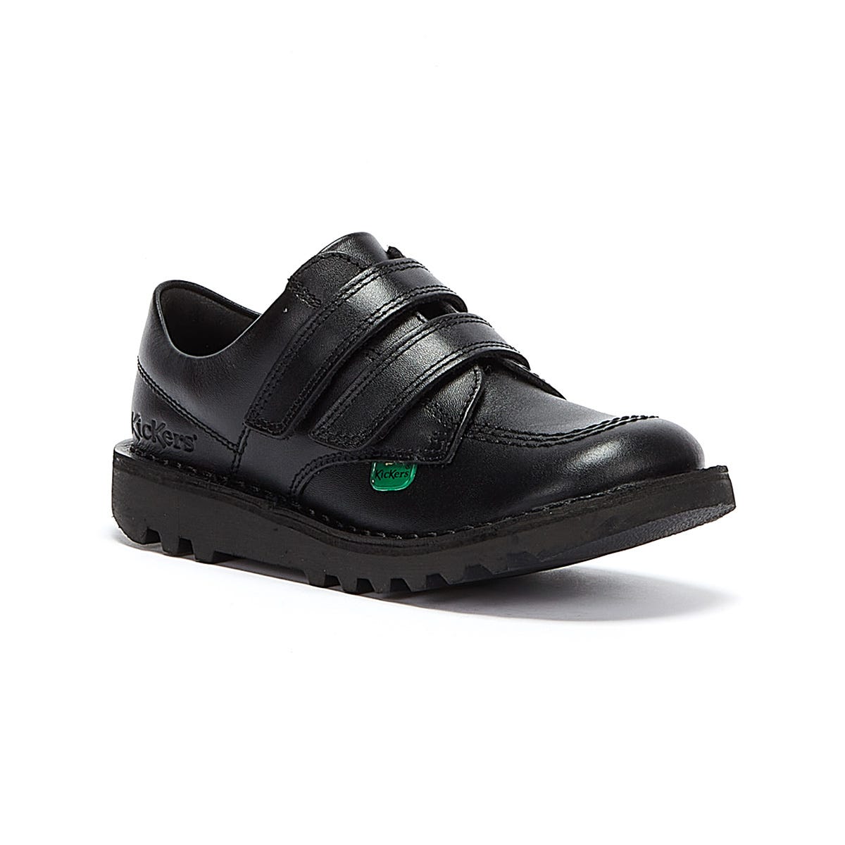 Kickers Junior Kick Lo Velcro Black