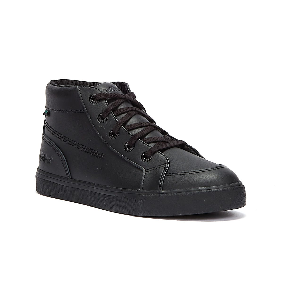 Kickers Tovni Hi Youth Black Shoes