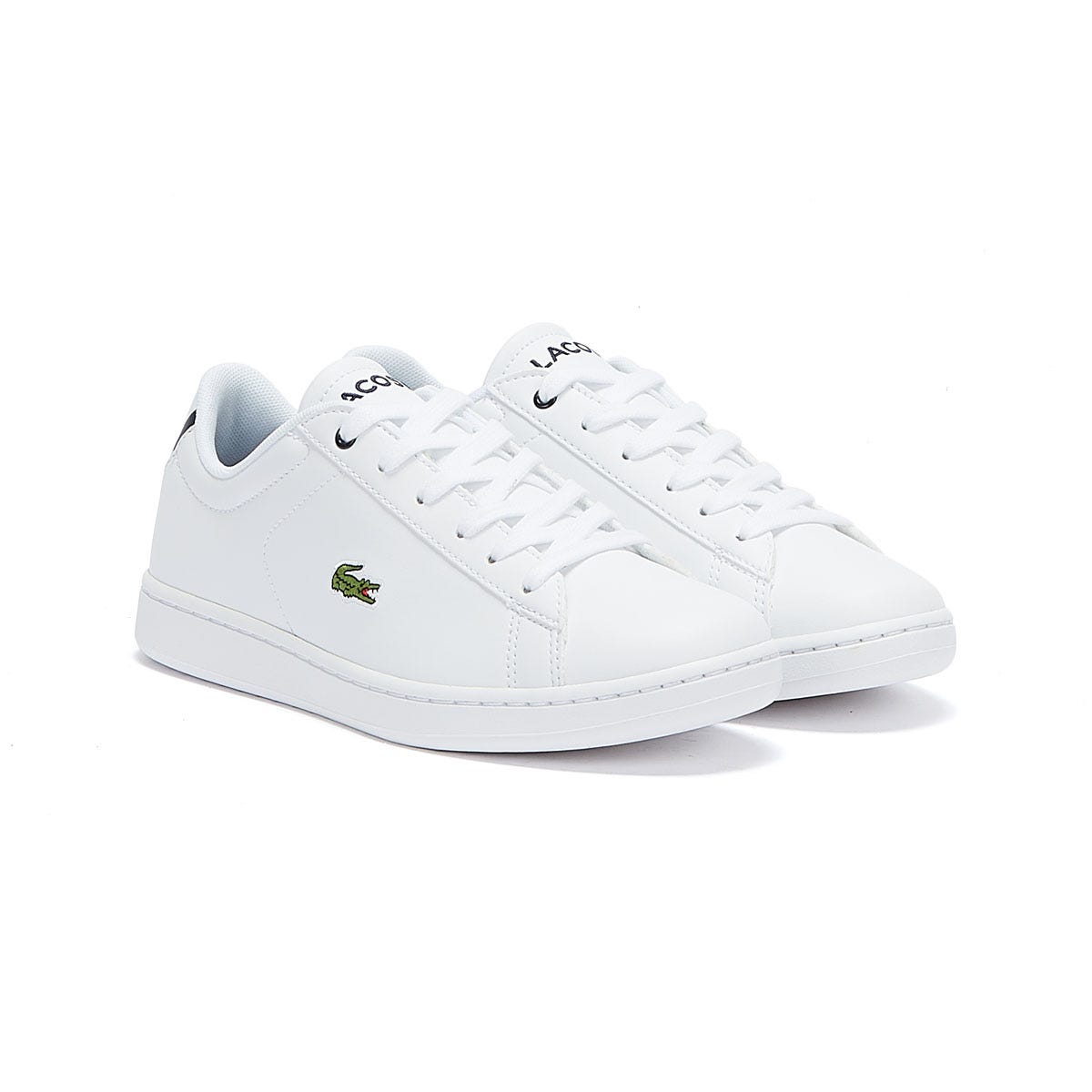 Lacoste Carnaby EVO BL 1 Junior White / Navy Sneakers