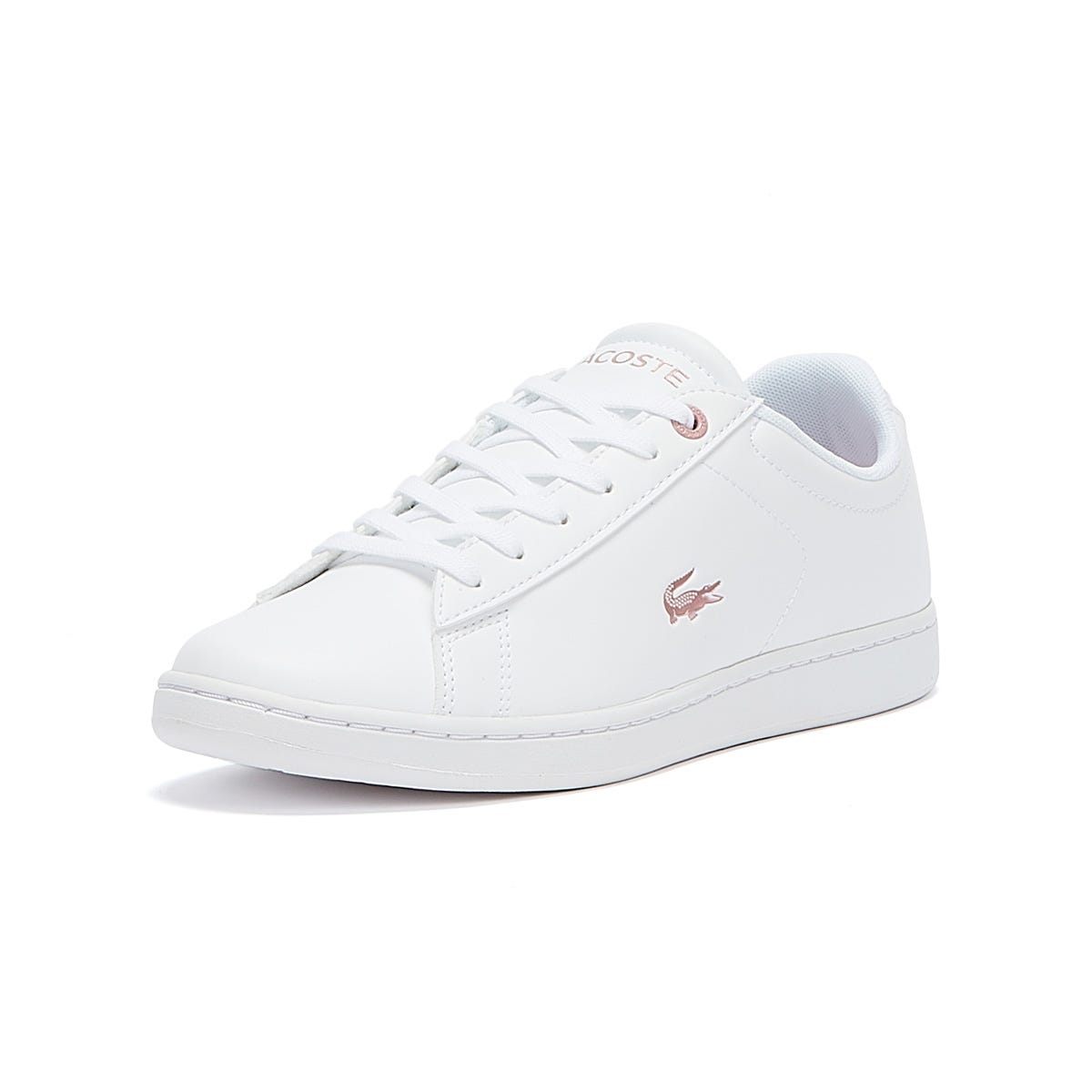 Lacoste Carnaby Evo 921 1 Junior White / Light Pink Sneakers