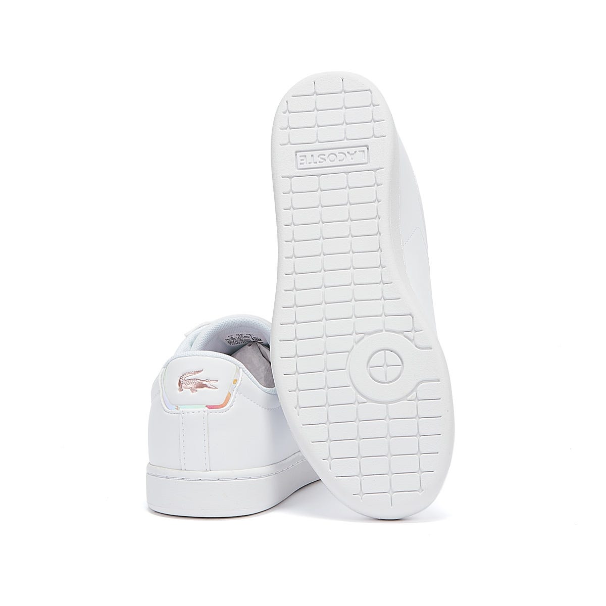 Lacoste Carnaby Evo 921 1 Junior White / Light Pink Sneakers