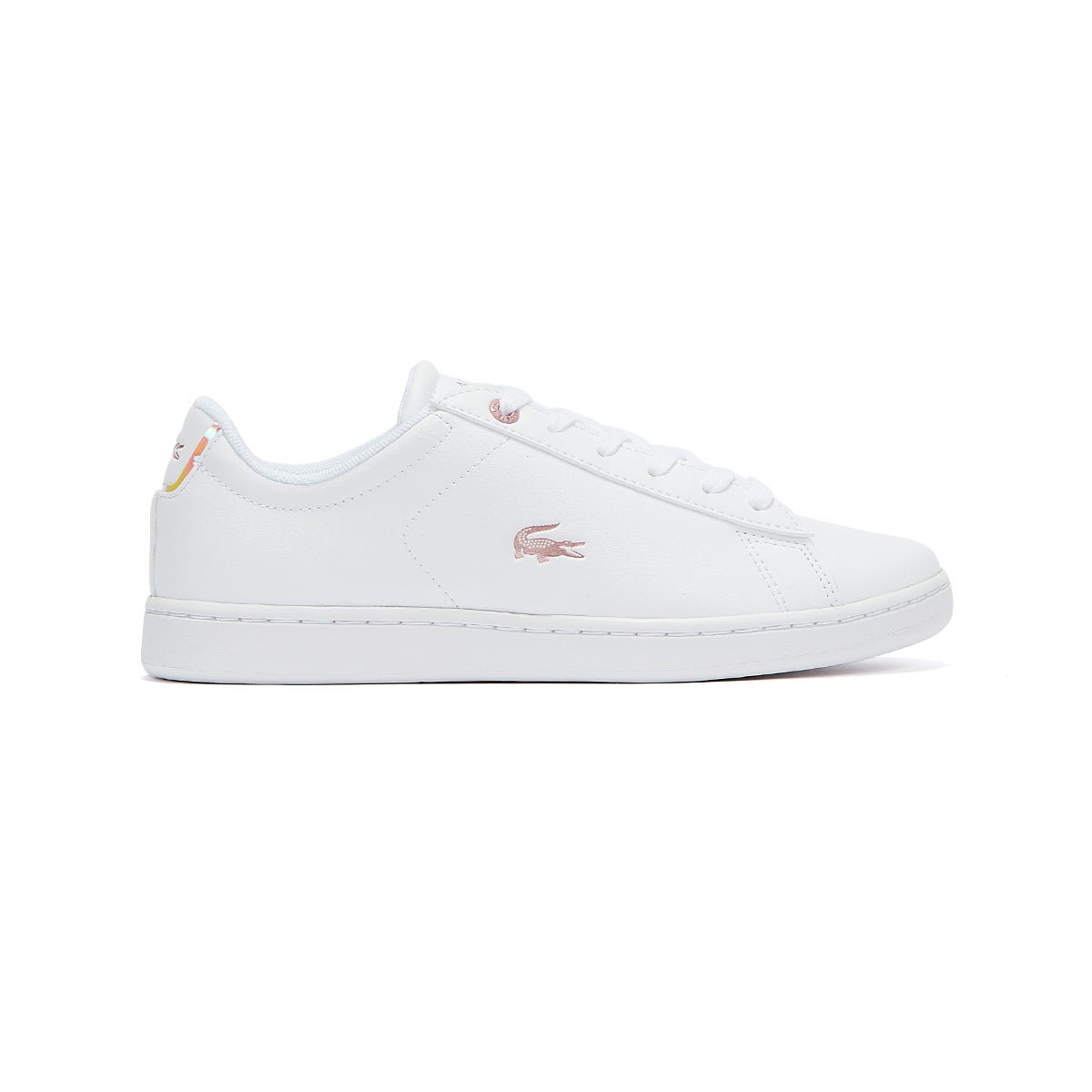 Lacoste Carnaby Evo 921 1 Junior White / Light Pink Sneakers