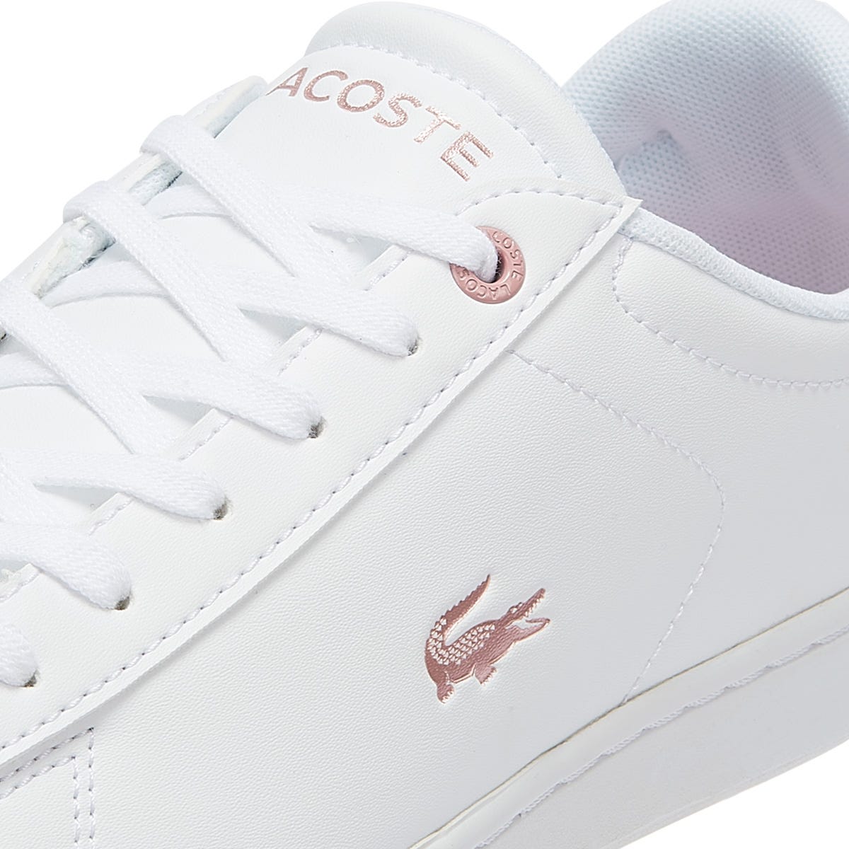Lacoste Carnaby Evo 921 1 Junior White / Light Pink Sneakers