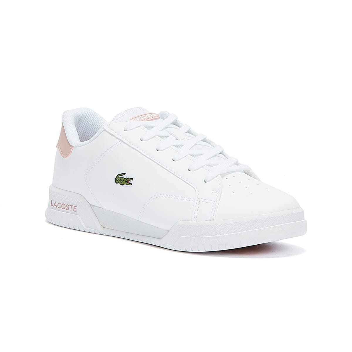 Lacoste Twin Serve Junior White / Light Pink Sneakers