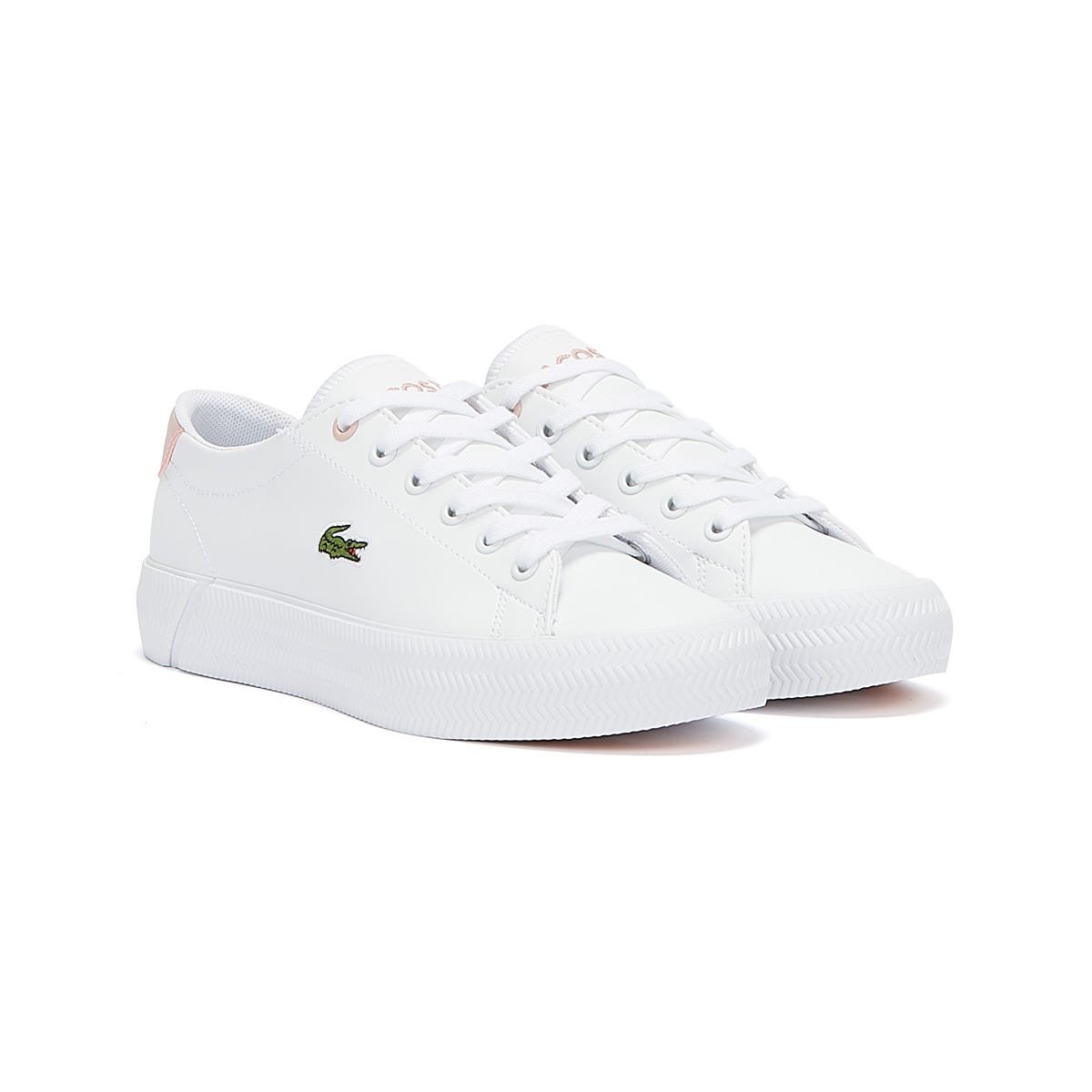 Lacoste Gripshot 0121 1 Kids White / Light Pink Sneakers