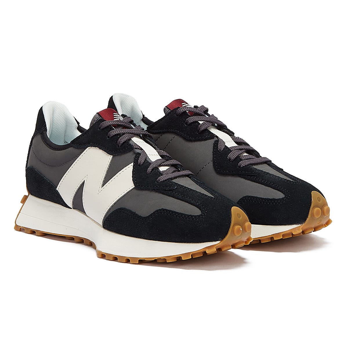 New Balance 327 Womens Black / White Sneakers