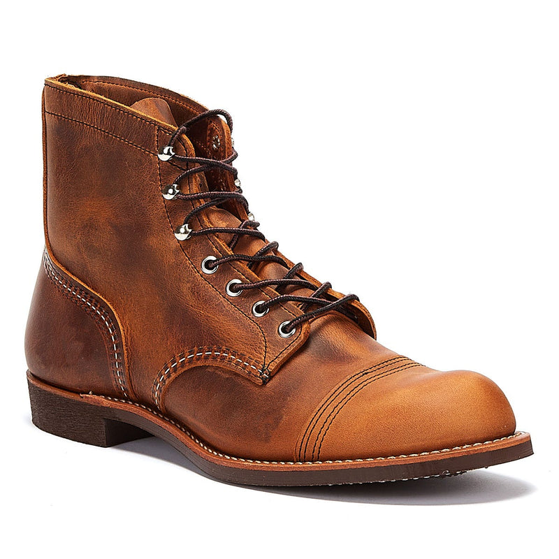 Red Wing Iron Ranger Mens Copper Boots