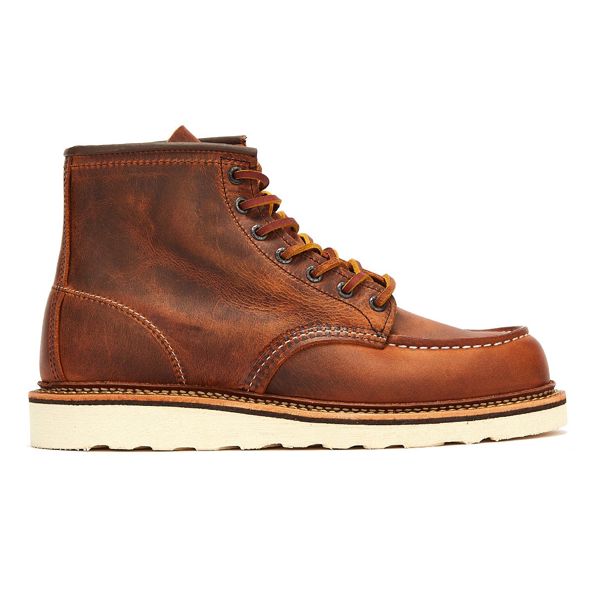 Red Wing 1907 Classic Moc Toe R&T Mens Copper Brown Boots