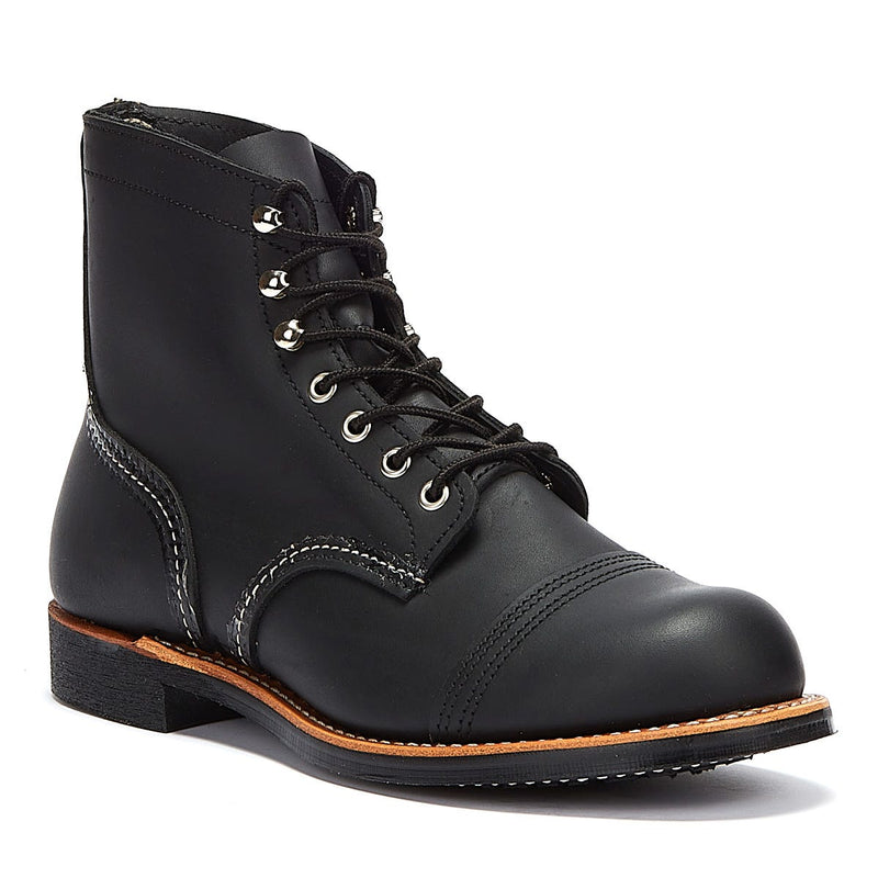 Red Wing Iron Ranger Harness Mens Black Boots
