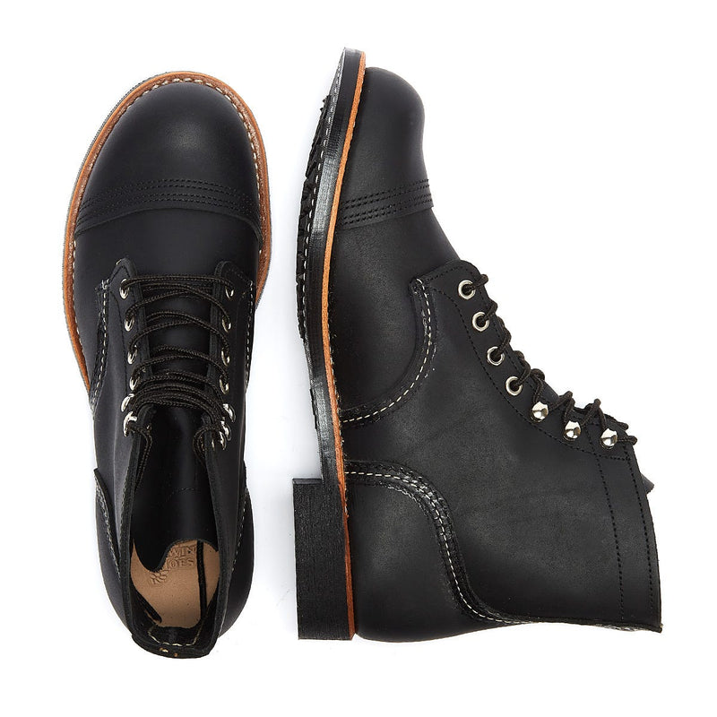 Red Wing Iron Ranger Harness Mens Black Boots