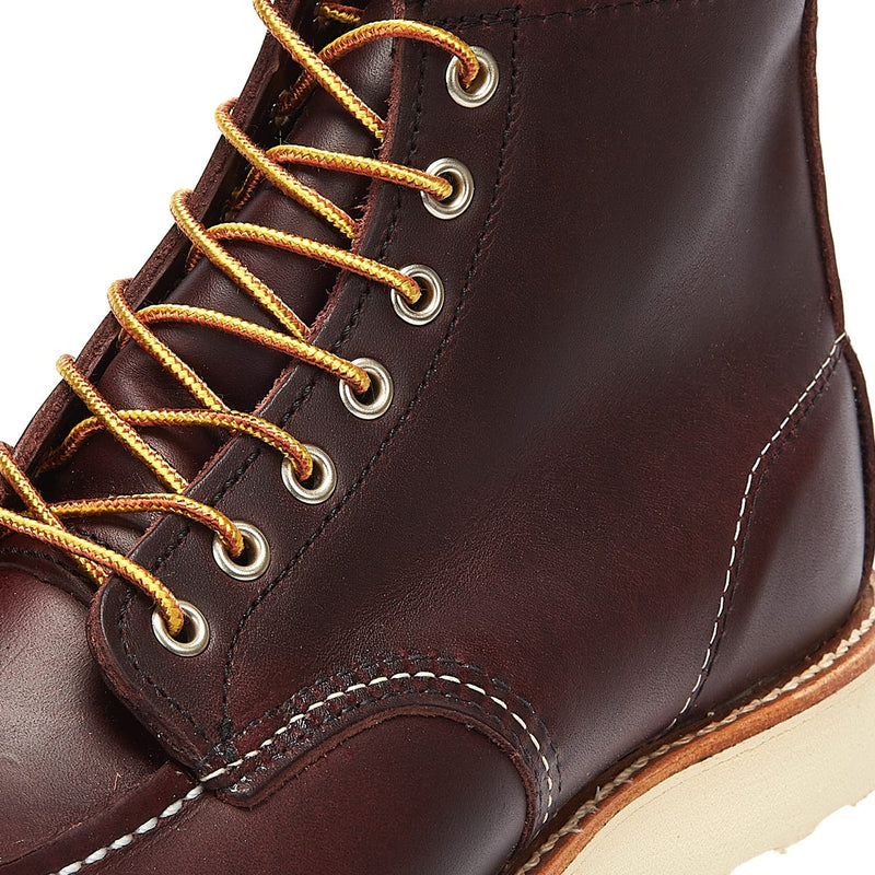 Red Wing 8847 Classic Moc Toe Excilbur Mens Black Cherry Boots