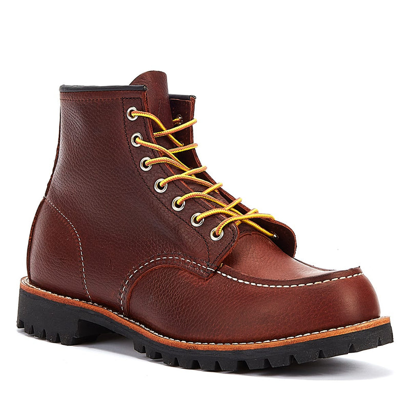 Red Wing 8146 6 Inch Moc Mens Brown Boots
