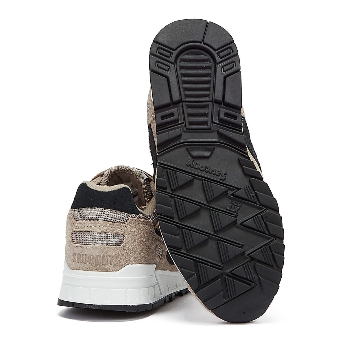 Saucony Shadow 5000 Vintag Mens Tan / White Sneakers