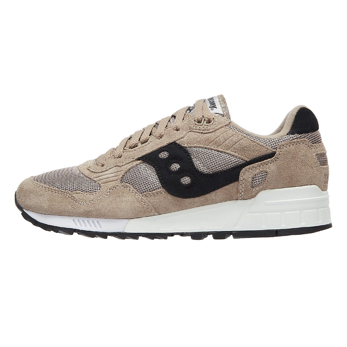 Saucony Shadow 5000 Vintag Mens Tan / White Sneakers