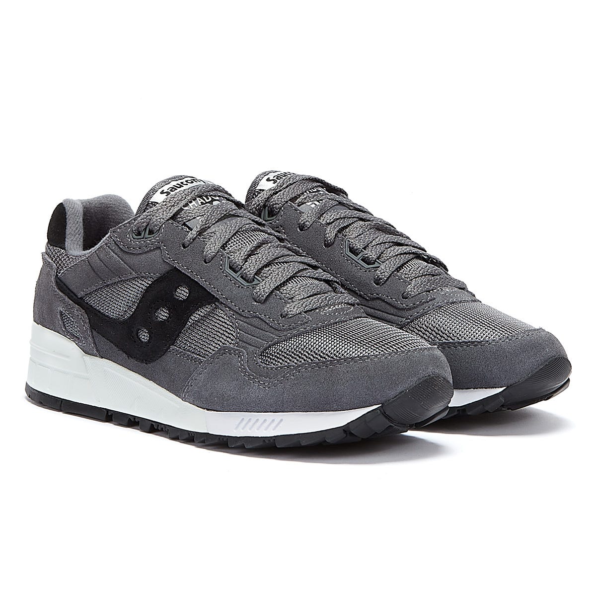Saucony Shadow 5000 Vintage Mens Dark Grey / White Sneakers