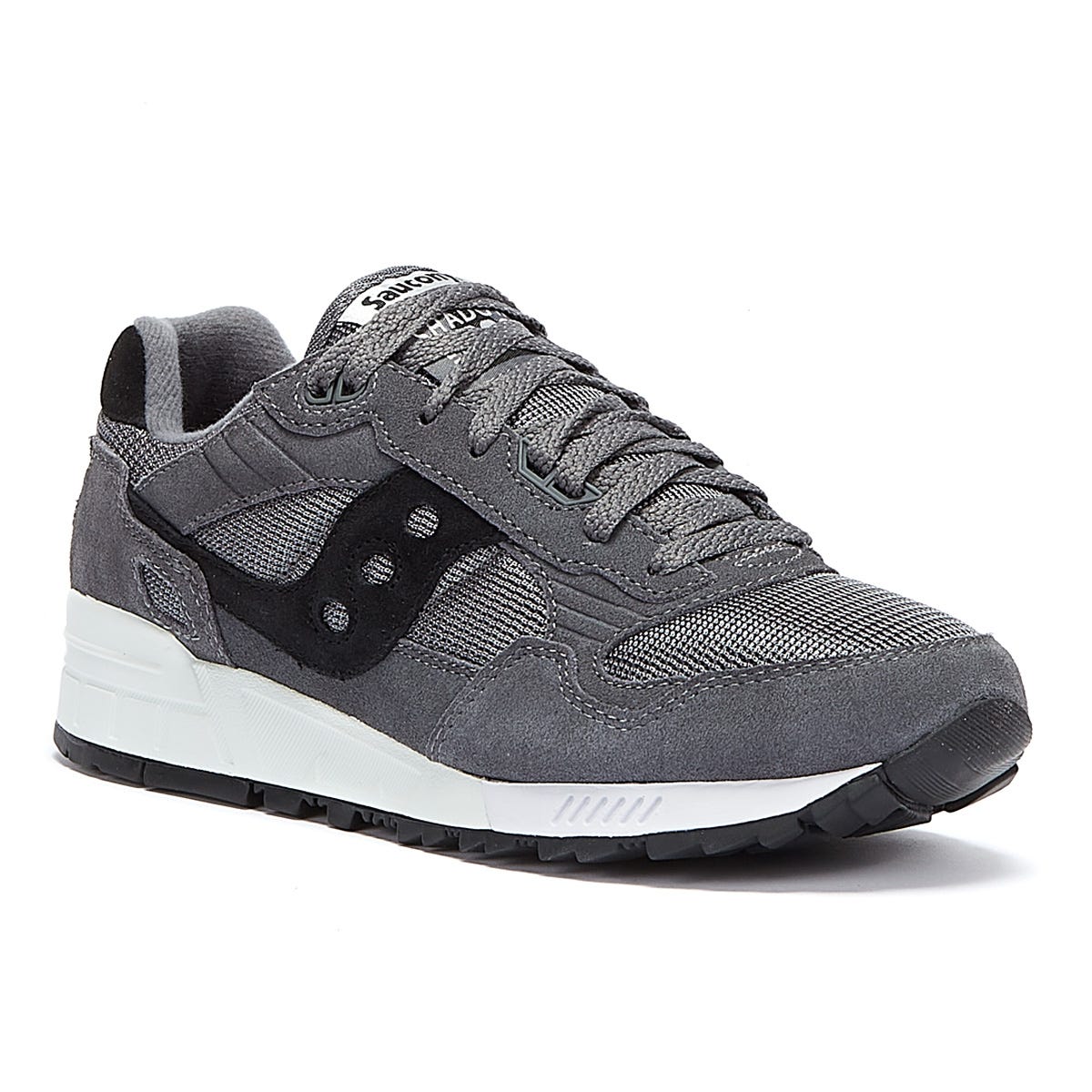 Saucony Shadow 5000 Vintage Mens Dark Grey / White Sneakers