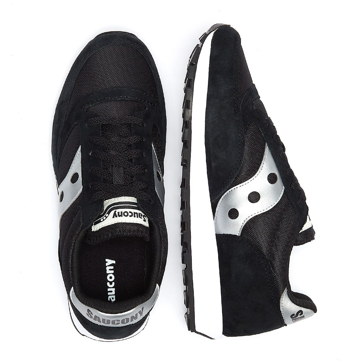 Saucony Jazz 81 Mens Black / Silver Sneakers
