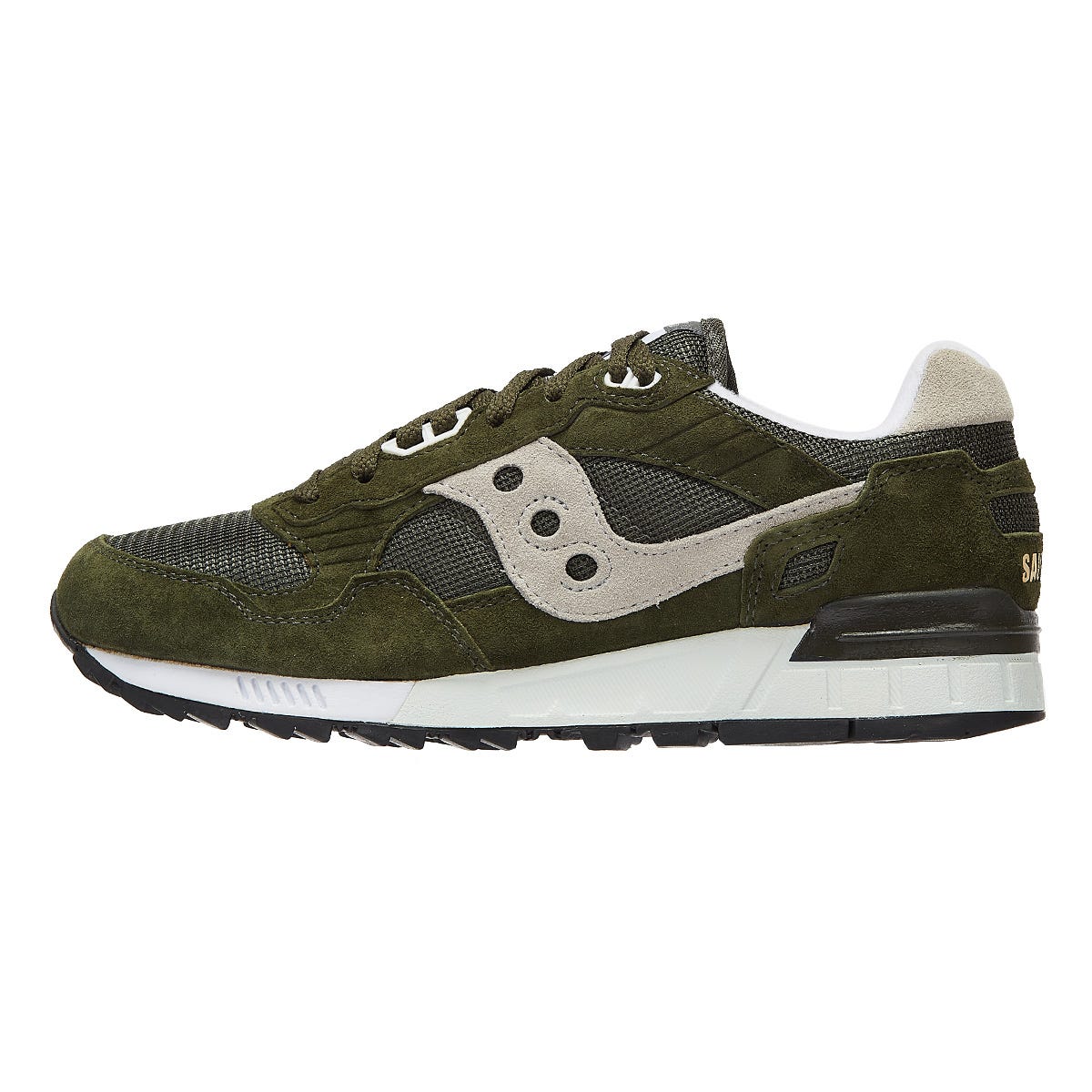 Saucony Shadow 5000 Mens Green / Silver Sneakers