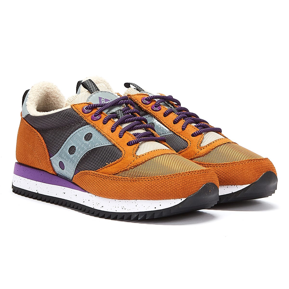 Saucony Jazz 81 Mens Orange / Purple Sneakers