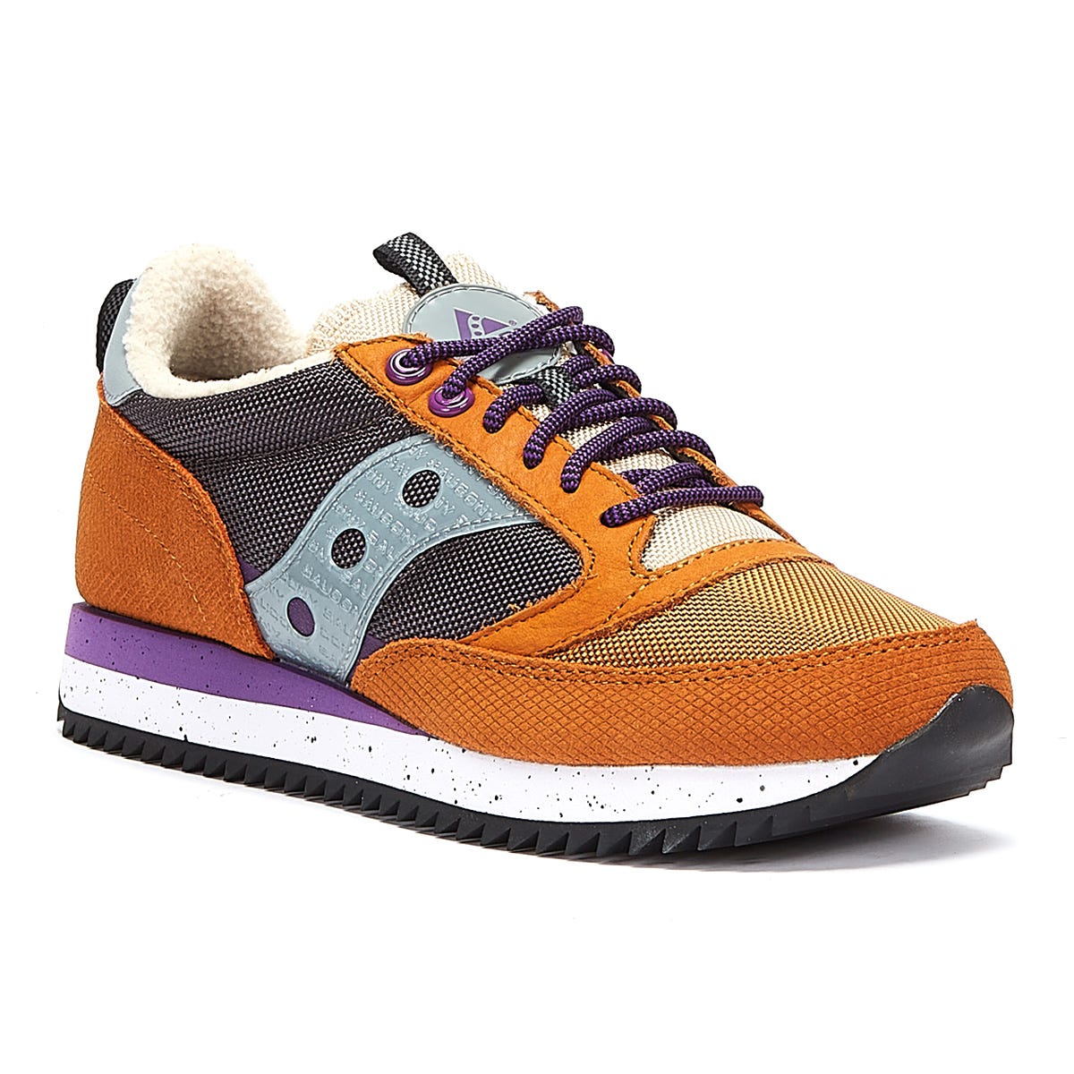 Saucony Jazz 81 Mens Orange / Purple Sneakers