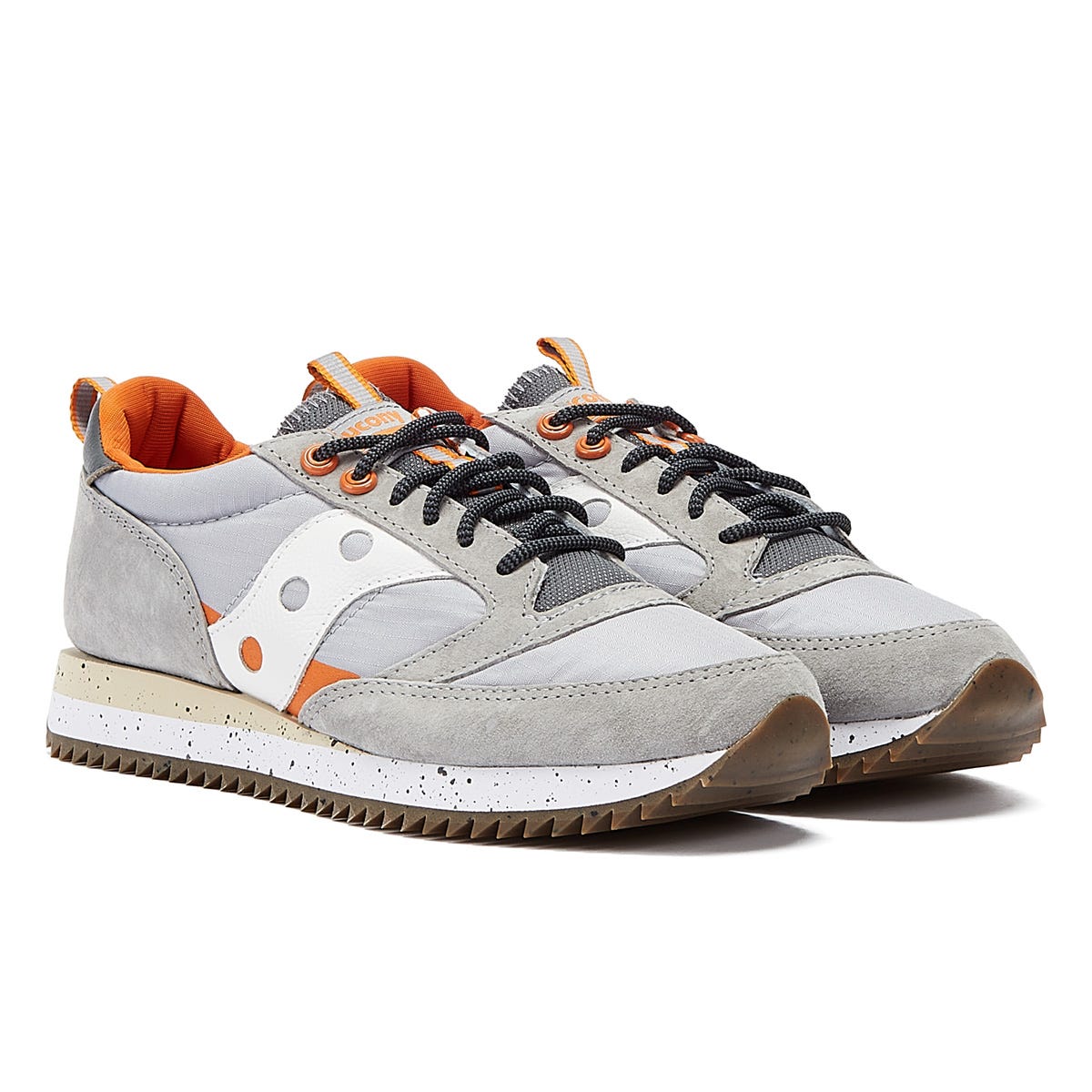 Saucony Jazz 81 Mens Grey / Orange Sneakers