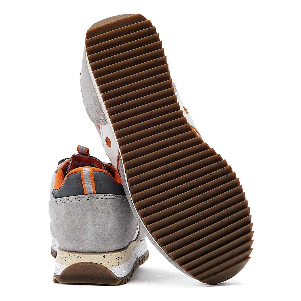 Saucony Jazz 81 Mens Grey / Orange Sneakers