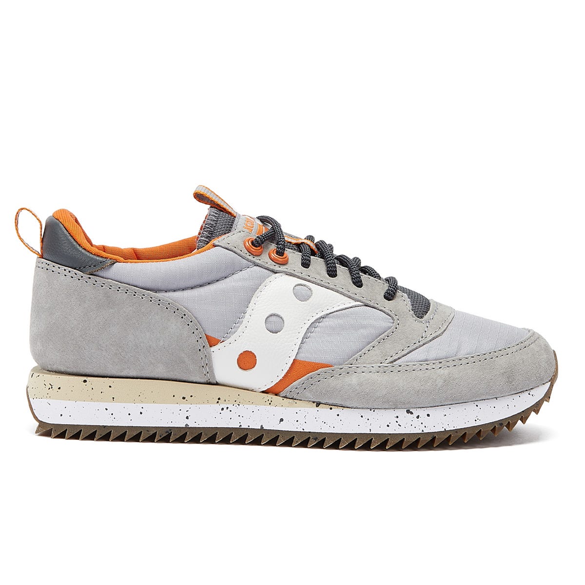 Saucony Jazz 81 Mens Grey / Orange Sneakers