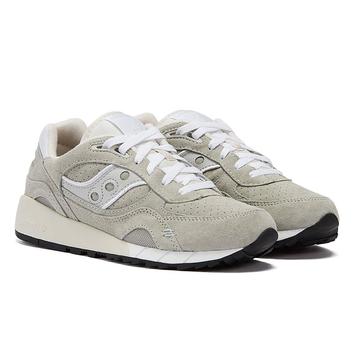 Saucony Shadow 6000 Suede Premium Mens Grey Sneakers