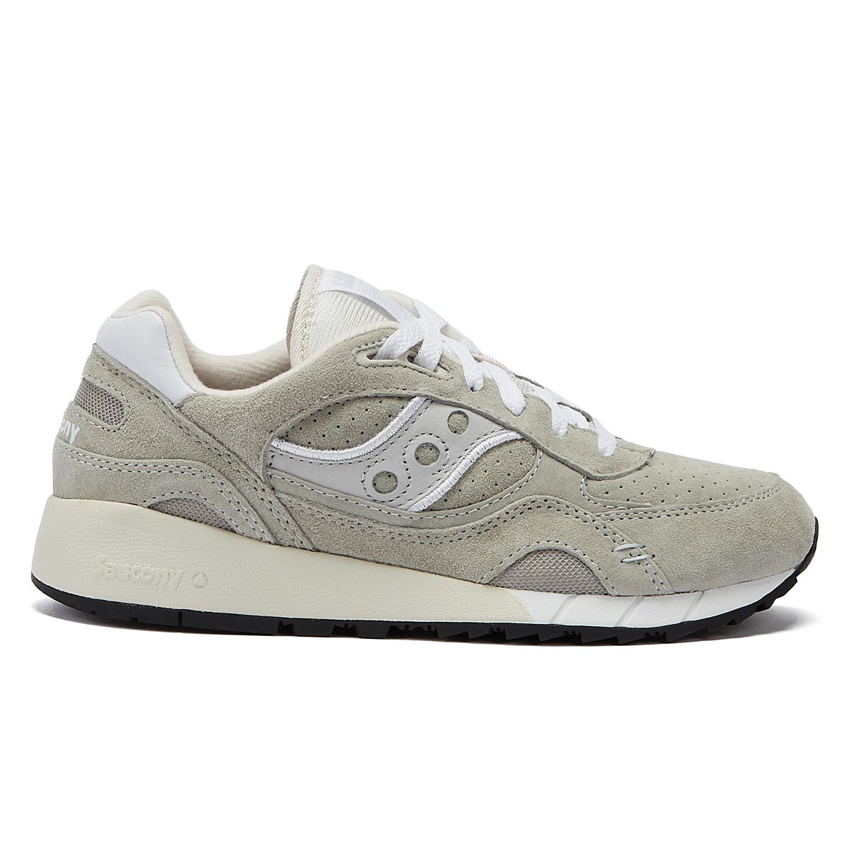Saucony Shadow 6000 Suede Premium Mens Grey Sneakers