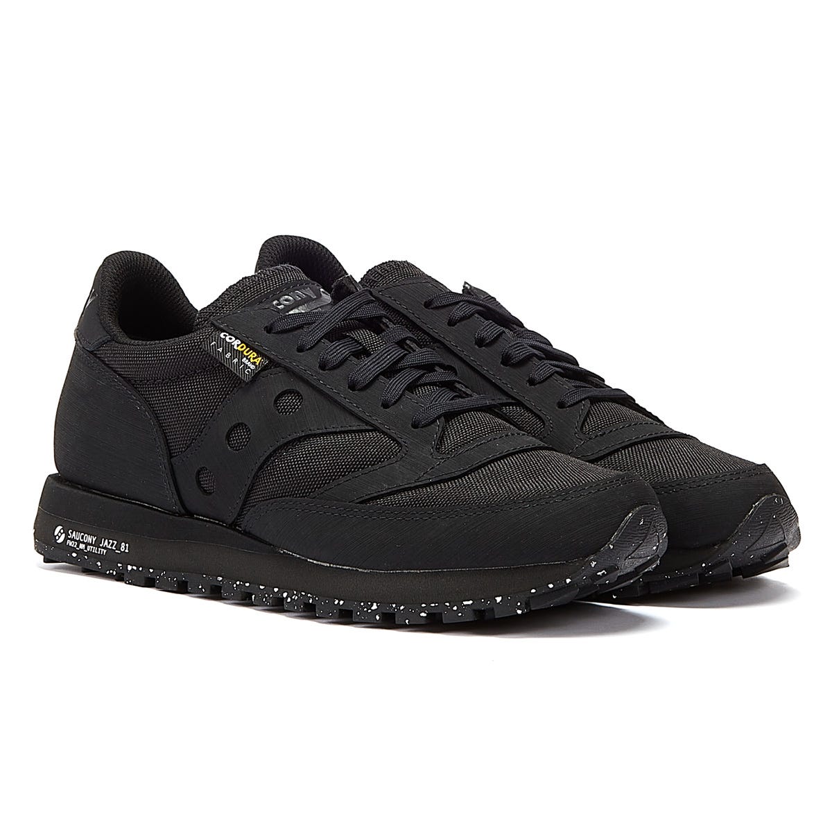 Saucony Jazz 81 Cordura Mens Black Sneakers