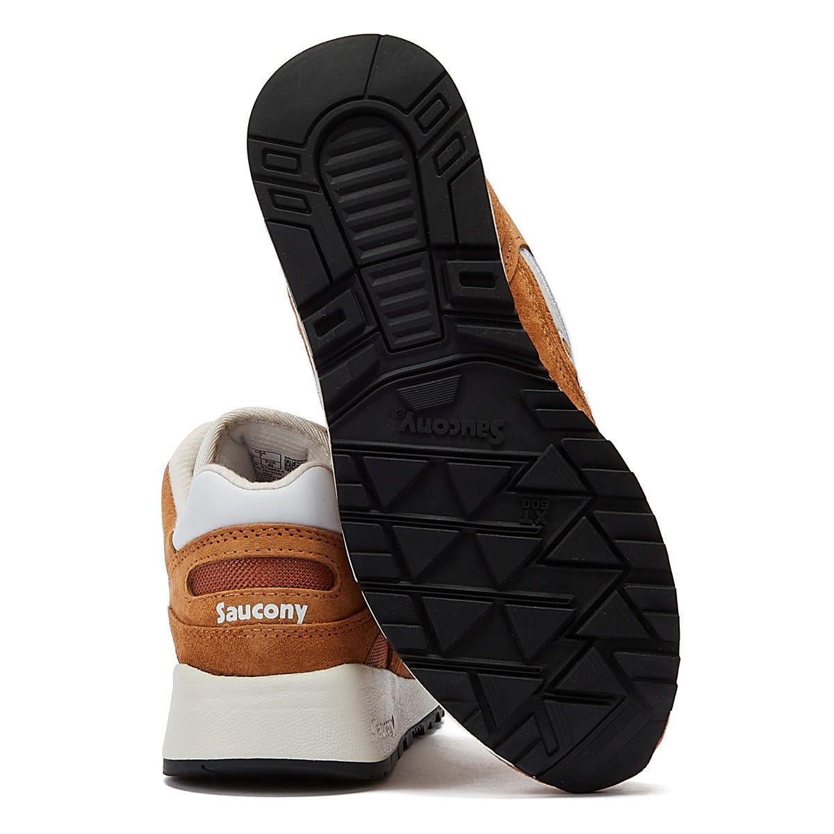 Saucony Shadow 6000 Suede Premium Mens Orange Sneakers