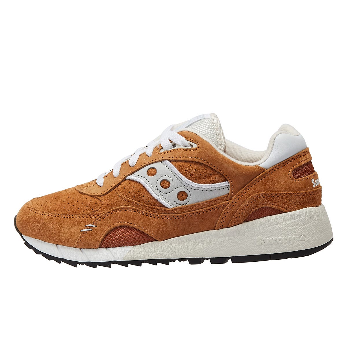 Saucony Shadow 6000 Suede Premium Mens Orange Sneakers