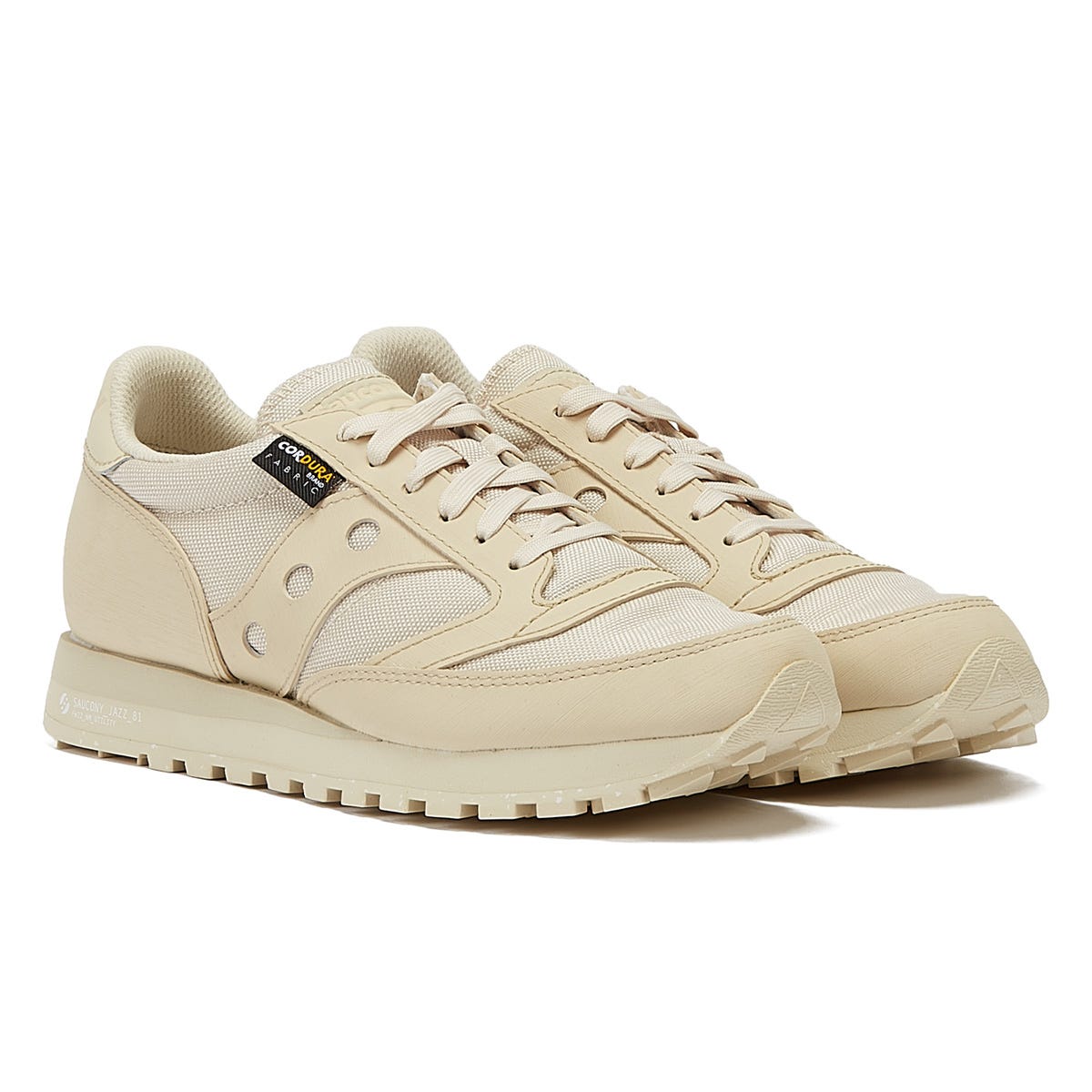 Saucony Jazz 81 Cordura Mens Sand Sneakers