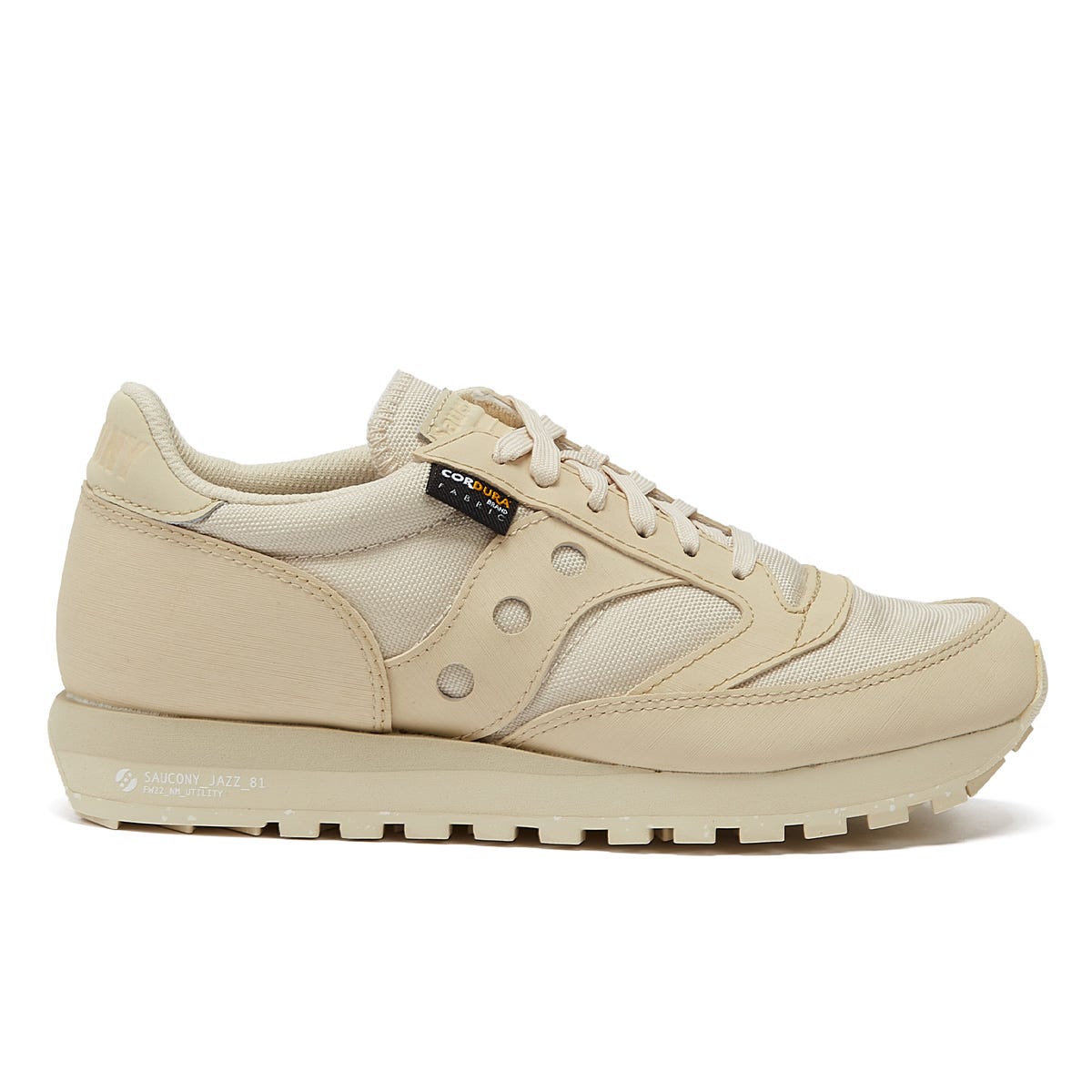 Saucony Jazz 81 Cordura Mens Sand Sneakers